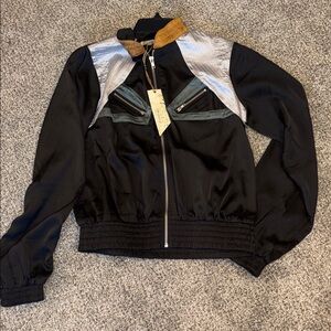 Gimmicks by BKE Black and Gray Bomber Jacket